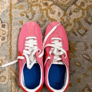 Nike Vibrant Pink and Red Sneakers